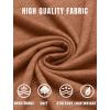 imageCOOFANDY Mens Henley TShirt Long Sleeve Casual Lightweight Pullover Shirts Soft Stretch Basic Tees Fall TopsCaramel