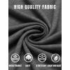 imageCOOFANDY Mens Henley TShirt Long Sleeve Casual Lightweight Pullover Shirts Soft Stretch Basic Tees Fall TopsDark Grey