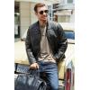 imageCOOFANDY Mens Henley TShirt Long Sleeve Casual Lightweight Pullover Shirts Soft Stretch Basic Tees Fall TopsKhaki