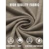 imageCOOFANDY Mens Henley TShirt Long Sleeve Casual Lightweight Pullover Shirts Soft Stretch Basic Tees Fall TopsKhaki