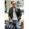 imageCOOFANDY Mens Henley TShirt Long Sleeve Casual Lightweight Pullover Shirts Soft Stretch Basic Tees Fall TopsLight Grey