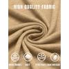 imageCOOFANDY Mens Henley TShirt Long Sleeve Casual Lightweight Pullover Shirts Soft Stretch Basic Tees Fall TopsLight Khaki