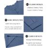 imageCOOFANDY Mens Henley TShirt Long Sleeve Casual Lightweight Pullover Shirts Soft Stretch Basic Tees Fall TopsNavy