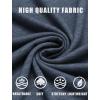 imageCOOFANDY Mens Henley TShirt Long Sleeve Casual Lightweight Pullover Shirts Soft Stretch Basic Tees Fall TopsNavy Blue