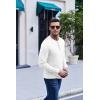 imageCOOFANDY Mens Henley TShirt Long Sleeve Casual Lightweight Pullover Shirts Soft Stretch Basic Tees Fall TopsWhite