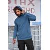imageCOOFANDY Mens Hoodie Sweatshirts Casual Drawstring Hoodies Fashion Hooded Collar Athletic Pullover with PocketDark Blue
