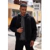 imageCOOFANDY Mens Hoodie Sweatshirts Casual Drawstring Hoodies Fashion Hooded Collar Athletic Pullover with PocketDark Gray