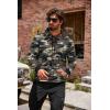 imageCOOFANDY Mens Hoodie Sweatshirts Casual Drawstring Hoodies Fashion Hooded Collar Athletic Pullover with PocketGreen Camo