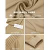 imageCOOFANDY Mens Hoodie Sweatshirts Casual Drawstring Hoodies Fashion Hooded Collar Athletic Pullover with PocketKhaki