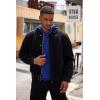 imageCOOFANDY Mens Hoodie Sweatshirts Casual Drawstring Hoodies Fashion Hooded Collar Athletic Pullover with PocketRoyal Blue