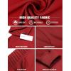 imageCOOFANDY Mens Hoodie Sweatshirts Casual Drawstring Hoodies Fashion Hooded Collar Athletic Pullover with PocketWine Red