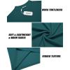 imageCOOFANDY Mens Mock Turtleneck Long Sleeve Shirts Slim Fit Basic TShirt Lightweight Ribbed Pullover Sweater1 Packgreen