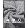 imageCOOFANDY Mens Quarter Pullover Quilted Sweatshirt Casual Knit Long Sleeve Mock Neck Sweater Waffle Collared PulloverLight Gray