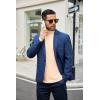imageCOOFANDY Mens Slim Fit Basic Turtleneck TShirt Long Sleeve Solid T Shirts Casual Knit Pullover Thermal Tops1 Pack Beige