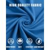 imageCOOFANDY Mens Slim Fit Basic Turtleneck TShirt Long Sleeve Solid T Shirts Casual Knit Pullover Thermal Tops1 Pack Blue