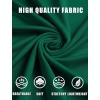 imageCOOFANDY Mens Slim Fit Basic Turtleneck TShirt Long Sleeve Solid T Shirts Casual Knit Pullover Thermal Tops1 Pack Dark Green