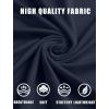 imageCOOFANDY Mens Slim Fit Basic Turtleneck TShirt Long Sleeve Solid T Shirts Casual Knit Pullover Thermal Tops1 Pack Navy Blue