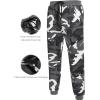 imageCOOFANDY Mens Tracksuit 2 Piece Hooded Athletic Sweatsuits Casual Running Jogging Sport Suit SetsGrey Camo