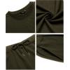 imageCOOFANDY Mens Tracksuit 2 Piece Long Sleeve Pullover Jogging Track Suit Athletic Casual SweatsuitArmy Green