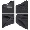 imageCOOFANDY Mens Tracksuit 2 Piece Sweatsuit Set Long Sleeve Pullover Athletic Suit For Sports Casual Fitness JoggingDark Grey