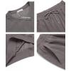 imageCOOFANDY Mens Tracksuit 2 Piece Sweatsuit Set Long Sleeve Pullover Athletic Suit For Sports Casual Fitness JoggingGrey