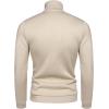 imageCOOFANDY Mens Casual Slim Fit Pullover Sweater Knitted Thermal SweatshirtApricot