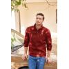 imageCOOFANDY Mens Casual Slim Fit Pullover Sweater Knitted Thermal SweatshirtWine Red