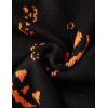 imageCOOFANDY Mens Christmas Cardigans Ugly Xmas Sweaters Reindeer Snowflake Shawl Collar Knitted Cardigan SweaterYellow Pumpkin