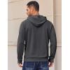 imageCOOFANDY Mens Hoodies Pullover Long Sleeve Casual Fashion Sweatshirts Drawstring Gym Hooded Shirt with Kanga PocketGrey