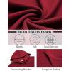 imageCOOFANDY Mens Hoodies Pullover Long Sleeve Casual Fashion Sweatshirts Drawstring Gym Hooded Shirt with Kanga PocketRed
