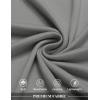 imageCOOFANDY Mens Long Hooded Cardigan Sleeveless Ruffle Shawl Collar Lightweight Open Front Drape Kimono VestMiddle Grey