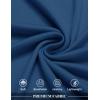 imageCOOFANDY Mens Long Hooded Cardigan Sleeveless Ruffle Shawl Collar Lightweight Open Front Drape Kimono VestNavy
