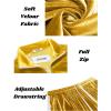 imageCOOFANDY Mens Tracksuit 2 Piece Set Velour Sweatsuit Jogging Suits Full Zip Jacket Pants OutfitsMedium Yellow
