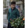 imageCOOFANDY Mens V Neck Cardigan Sweater Casual Lightweight Button Down Knitted Cardigan SweaterGreen