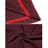 imageCOOFANDY Unisex Casual Hooded Poncho Cape Cloak Fashion Coat Hoodie Pullover with PocketWine Red