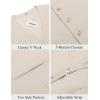 imageCOOFANDY Mens Linen Vest Casual Linen Slim Fit Suit Vests Dress Waistcoat Wedding Business PromBeige