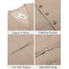 imageCOOFANDY Mens Linen Vest Casual Linen Slim Fit Suit Vests Dress Waistcoat Wedding Business PromKhaki