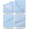 imageCOOFANDY Mens Linen Vest Casual Linen Slim Fit Suit Vests Dress Waistcoat Wedding Business PromLight Blue