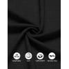 imageCOOFANDY Mens Sleeveless Beach Shirts Summer Button Up Tank Tops Casual Textured Tank ShirtBlack