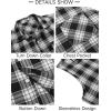 imageCOOFANDY Mens Sleeveless Flannel Shirt Casual Summer Tank Top Button Up Sleeveless Beach Shirts with Chest PocketBlack1