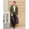 imageCOOFANDY Mens Casual Blazer One Button Sport Coat Slim Fit Lightweight Suit Blazer JacketArmy Green