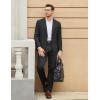 imageCOOFANDY Mens Casual Blazer One Button Sport Coat Slim Fit Lightweight Suit Blazer JacketBlack