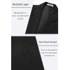 imageCOOFANDY Mens Casual Blazer One Button Sport Coat Slim Fit Lightweight Suit Blazer JacketBlack