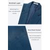 imageCOOFANDY Mens Casual Blazer One Button Sport Coat Slim Fit Lightweight Suit Blazer JacketBlue