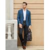 imageCOOFANDY Mens Casual Blazer One Button Sport Coat Slim Fit Lightweight Suit Blazer JacketBlue
