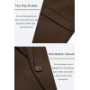 imageCOOFANDY Mens Casual Blazer One Button Sport Coat Slim Fit Lightweight Suit Blazer JacketBrown