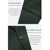 imageCOOFANDY Mens Casual Blazer One Button Sport Coat Slim Fit Lightweight Suit Blazer JacketDeep Green