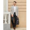 imageCOOFANDY Mens Casual Blazer One Button Sport Coat Slim Fit Lightweight Suit Blazer JacketLight Khaki