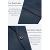 imageCOOFANDY Mens Casual Blazer One Button Sport Coat Slim Fit Lightweight Suit Blazer JacketNavy Blue