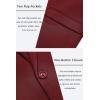 imageCOOFANDY Mens Casual Blazer One Button Sport Coat Slim Fit Lightweight Suit Blazer JacketWine Red